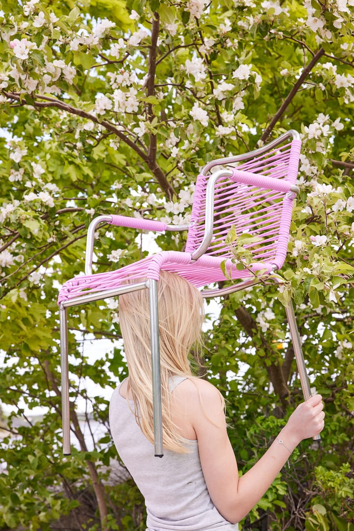 Mya Spaghetti karmstol, Pink Fiam