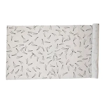 Barr bordslöpare 44x137 cm - Natur-svart - Fine Little Day