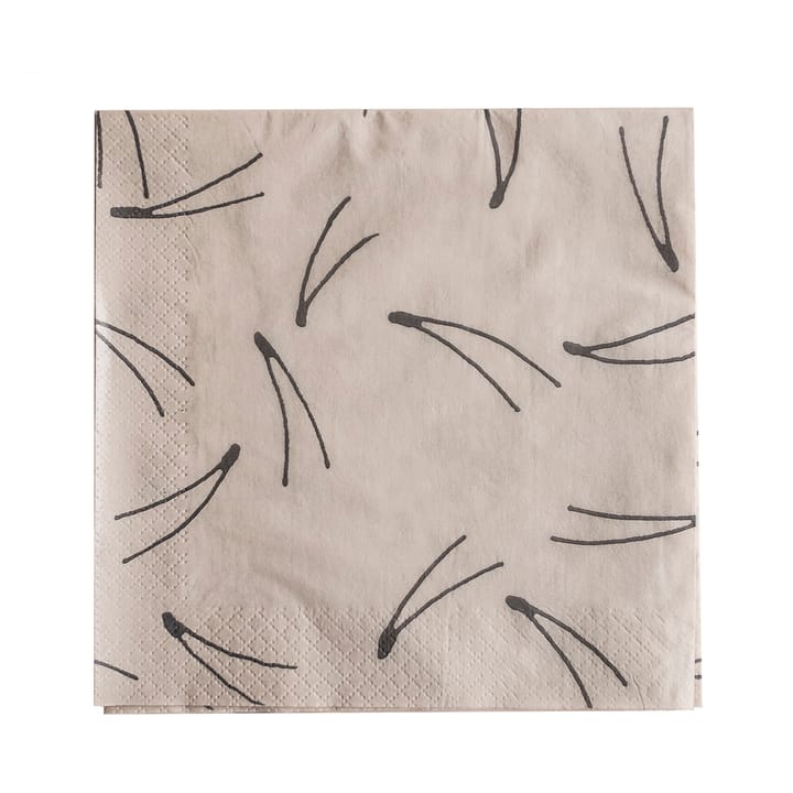 Barr servett 33x33 cm 25-pack, Natur Fine Little Day