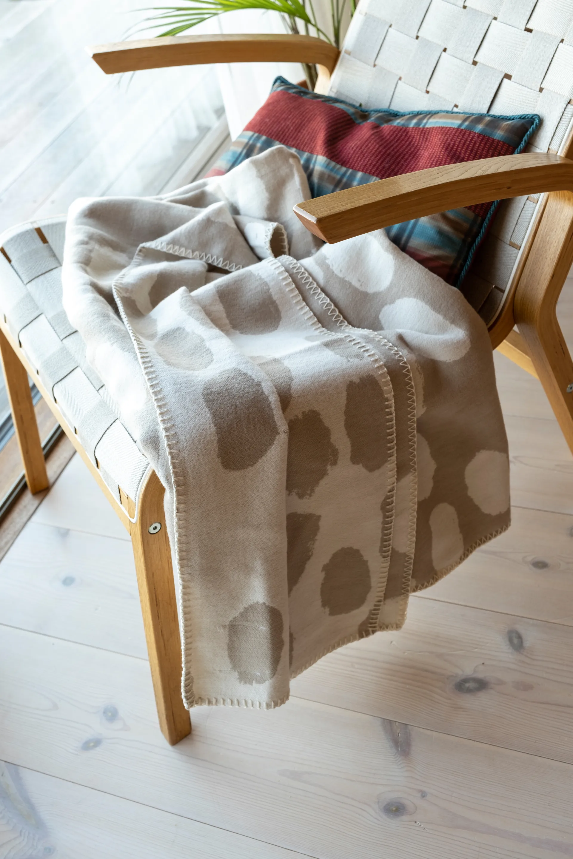 Dots filt 140x180 cm, Beige Fine Little Day