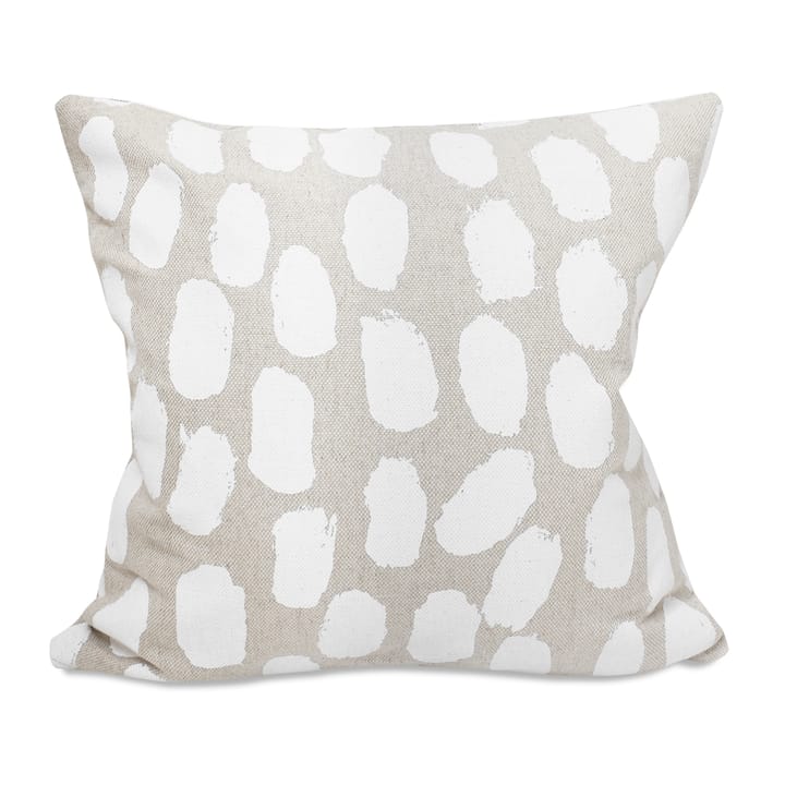 Dots kuddfodral 48x48 cm - Beige-vit - Fine Little Day