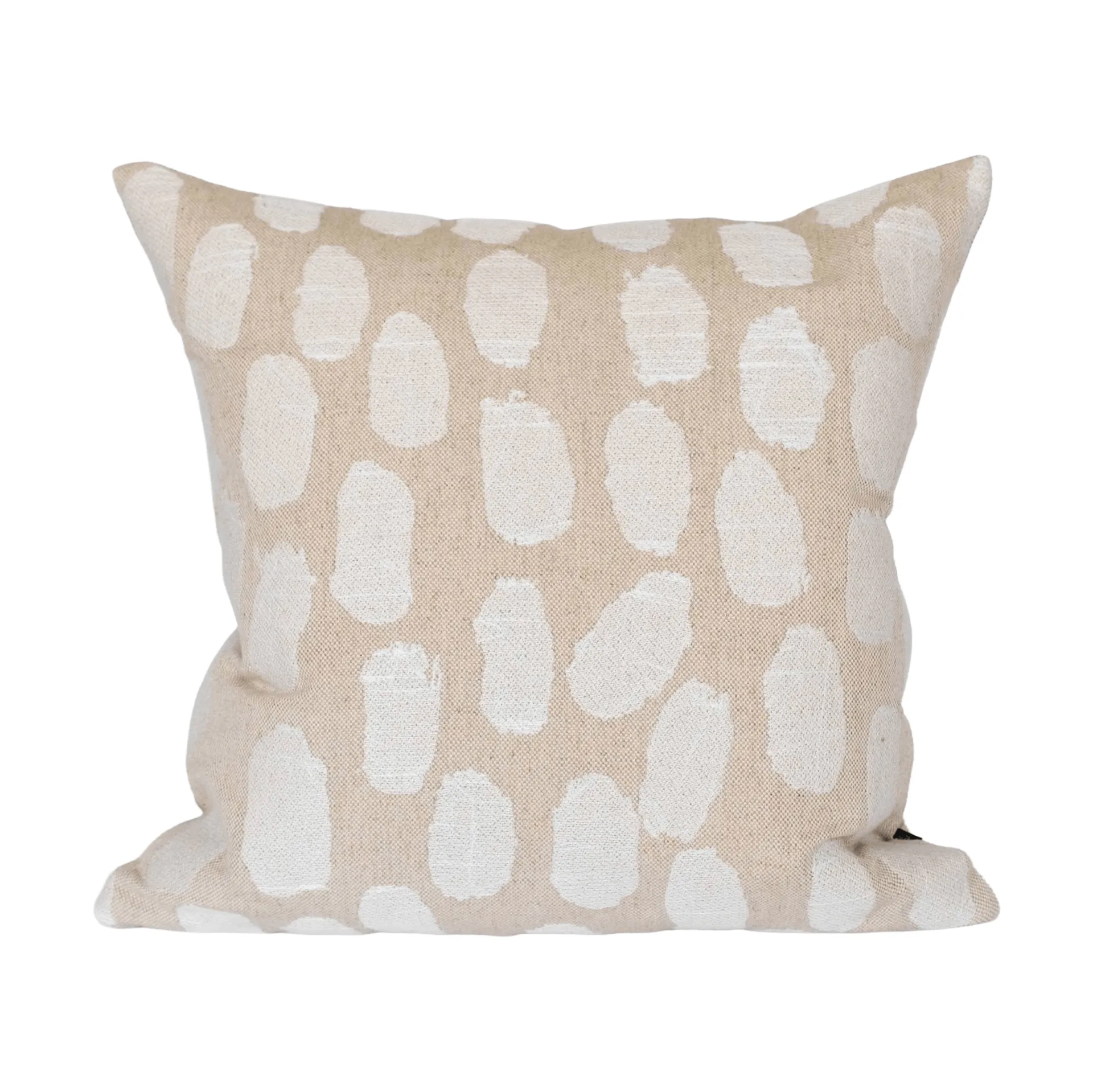 Dots kuddfodral 48x48 cm, Vit-natur Fine Little Day