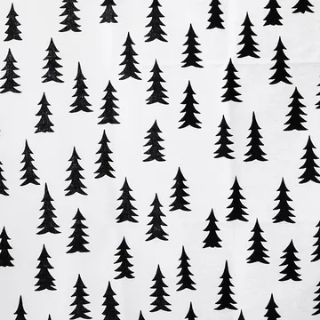 Gran vaxduk - svart-vit - Fine Little Day