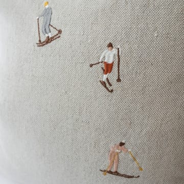 Skiers kuddfodral 48x48 cm - Natur - Fine Little Day