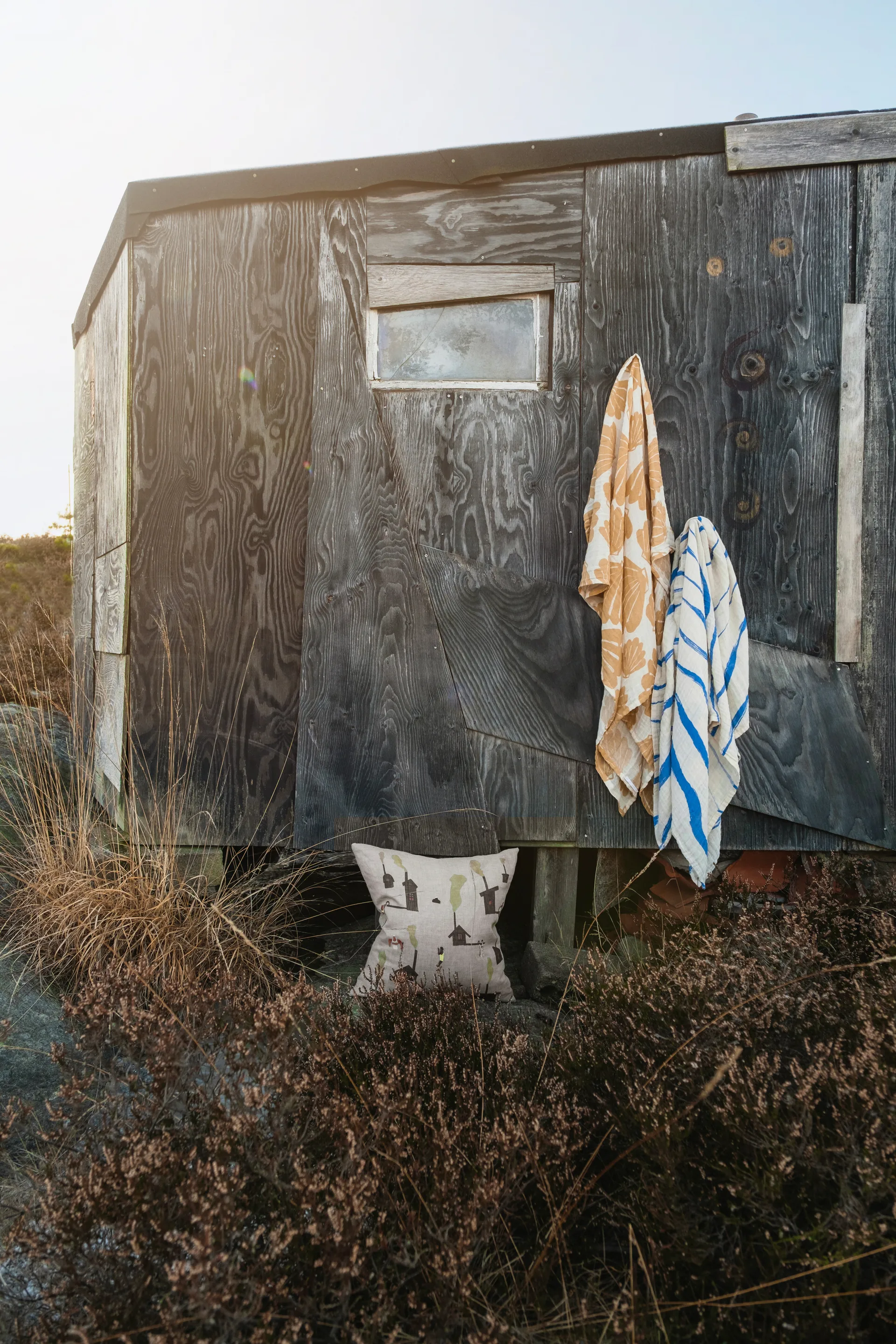 Snäcka muslinfilt 120x120 cm, Sand Fine Little Day