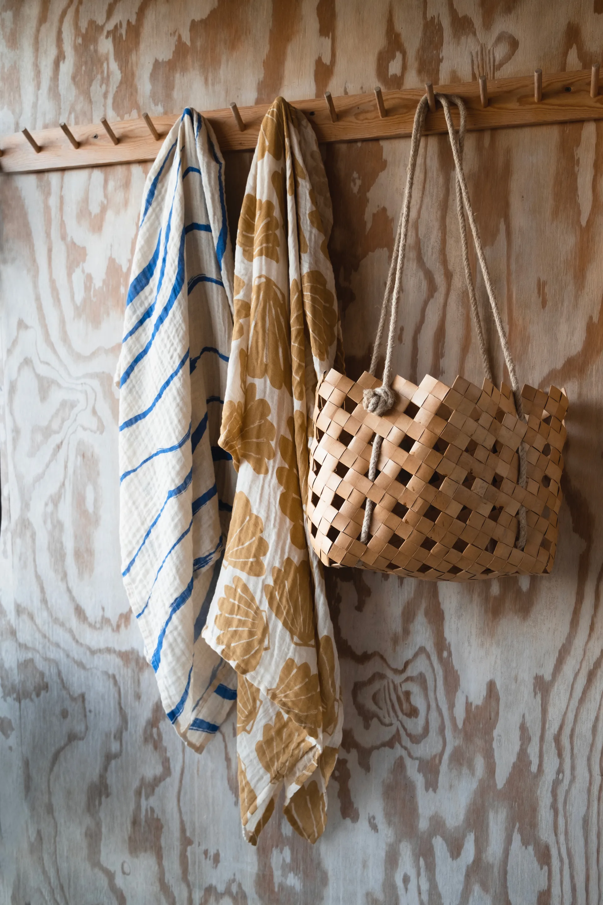 Snäcka muslinfilt 120x120 cm, Sand Fine Little Day