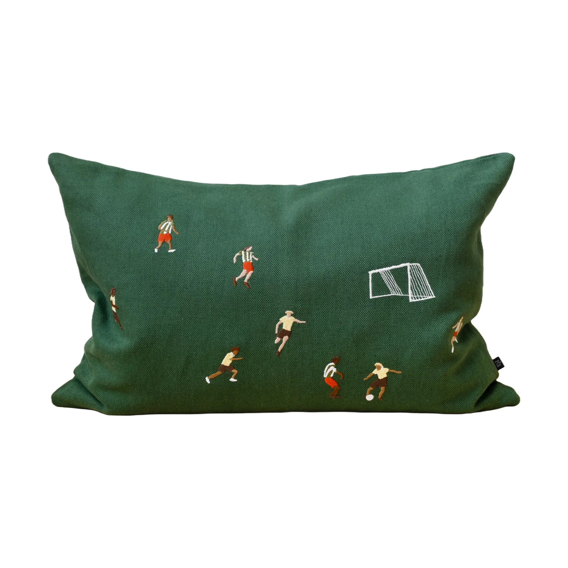 Soccer fotboll kuddfodral 58x38 cm, Green Fine Little Day