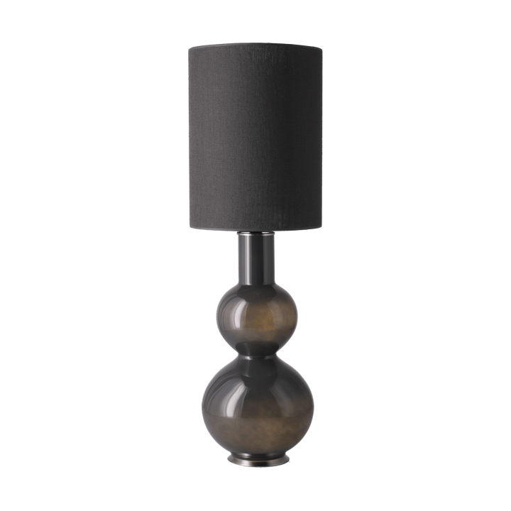 Augusta bordslampa grå lampfot, Lino Negro L Flavia Lamps