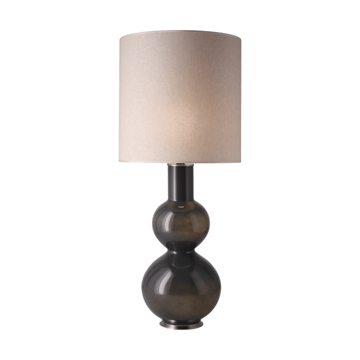 Augusta bordslampa grå lampfot, Milano Tostado M Flavia Lamps