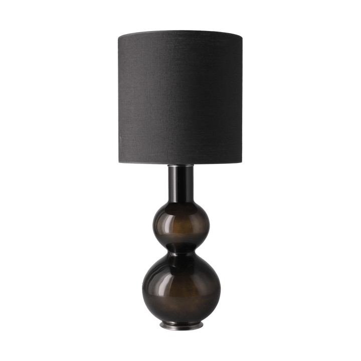 Augusta bordslampa svart lampfot, Lino Negro M Flavia Lamps
