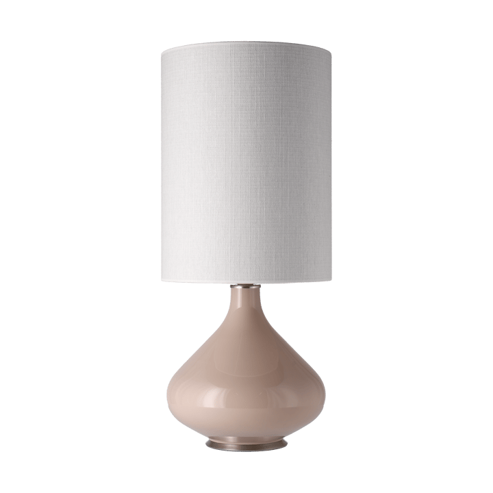 Flavia bordslampa beige lampfot - Babel Beige L - Flavia Lamps