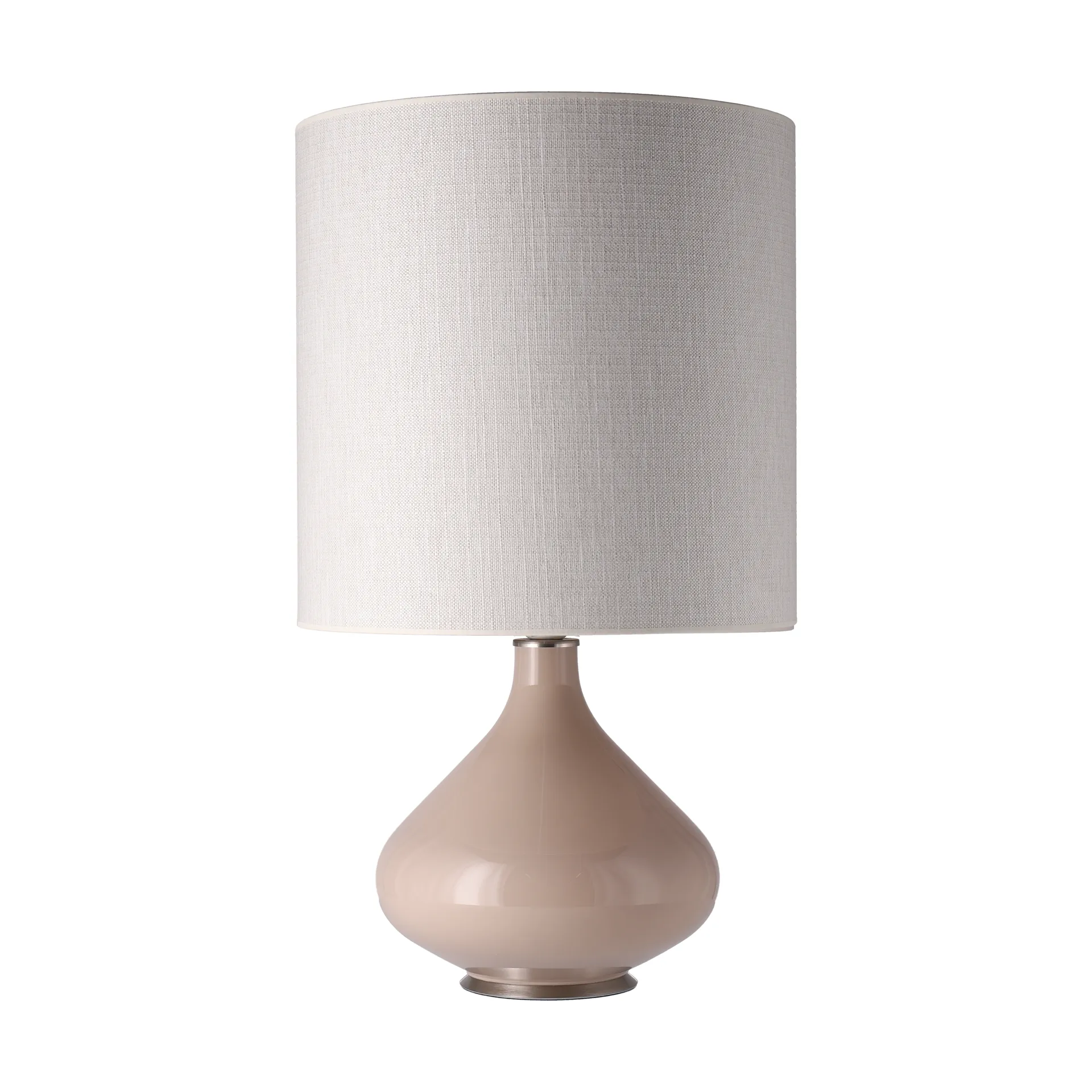 Flavia bordslampa beige lampfot, Babel Beige M Flavia Lamps
