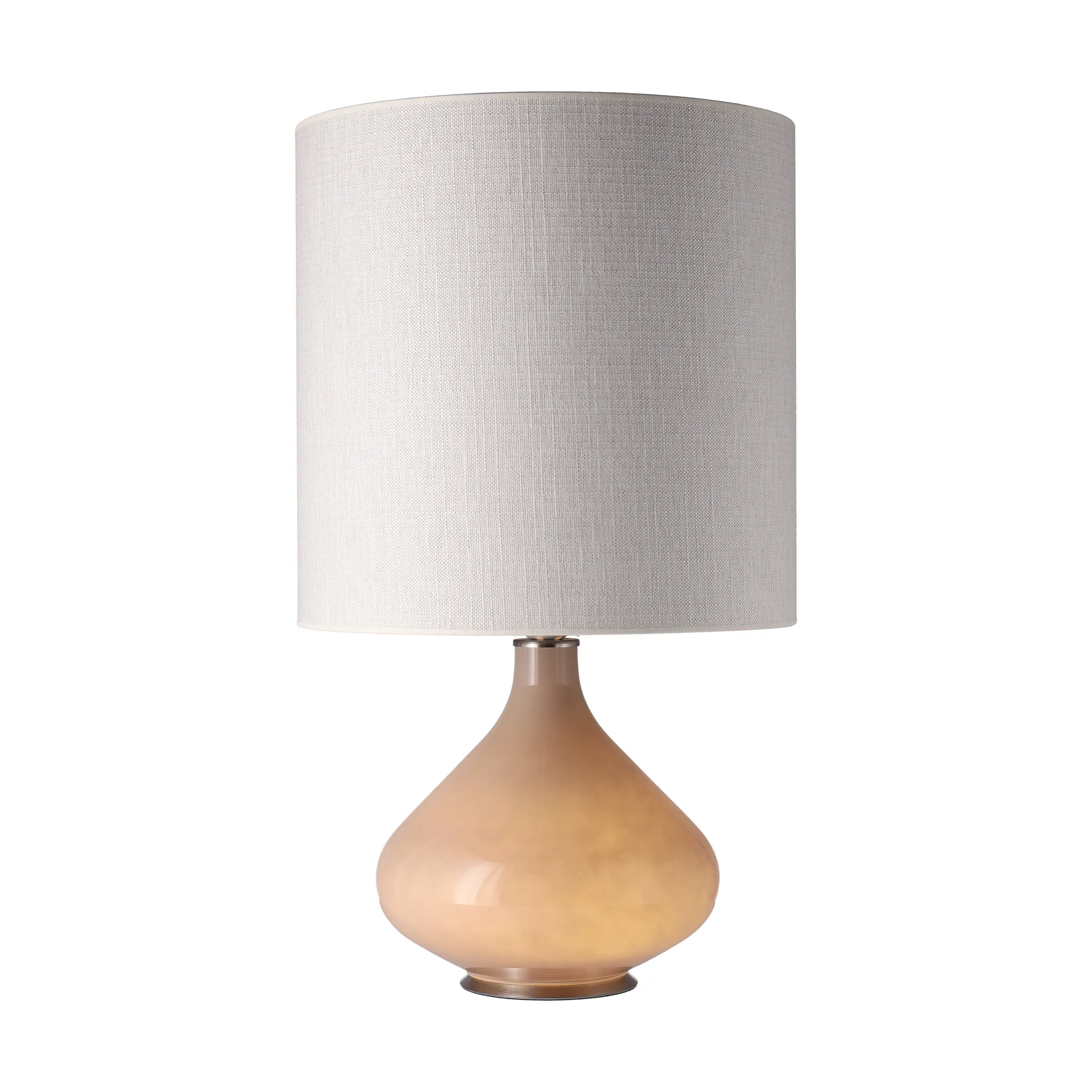 Flavia bordslampa beige lampfot, Babel Beige M Flavia Lamps
