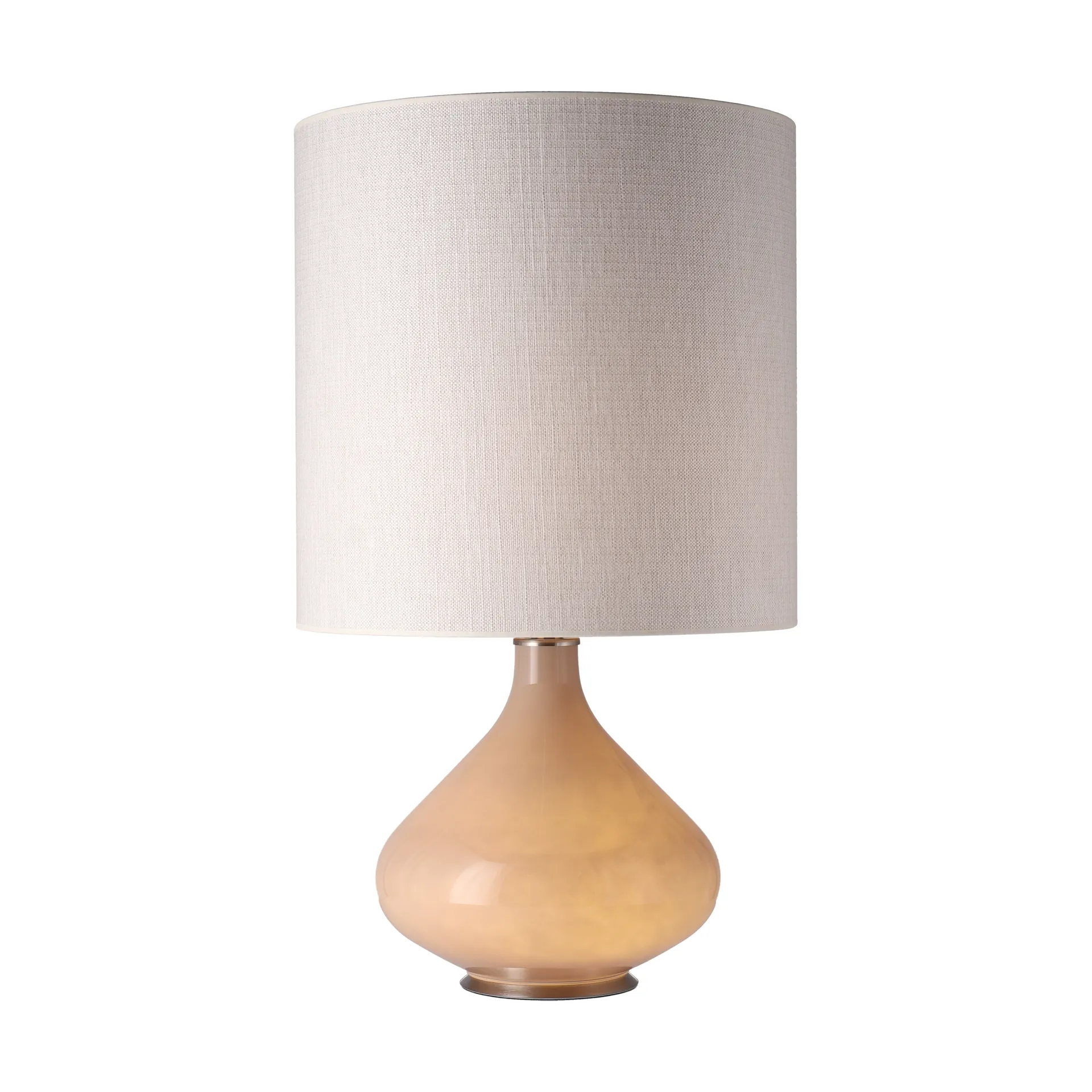 Flavia bordslampa beige lampfot, Babel Beige M Flavia Lamps