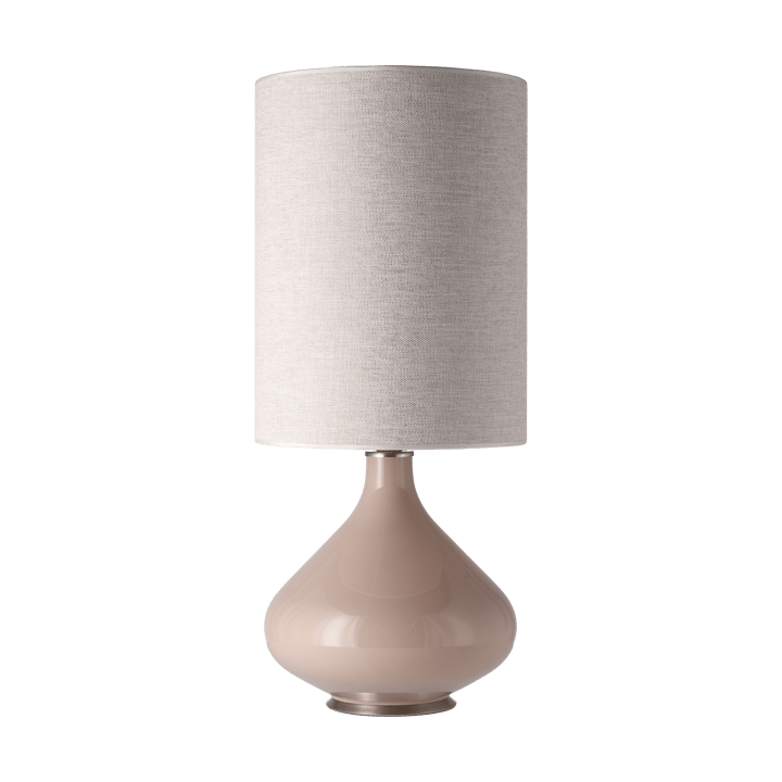 Flavia bordslampa beige lampfot - London Beige L - Flavia Lamps