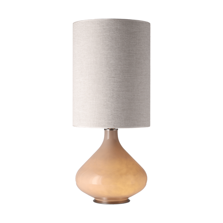 Flavia bordslampa beige lampfot - London Beige L - Flavia Lamps