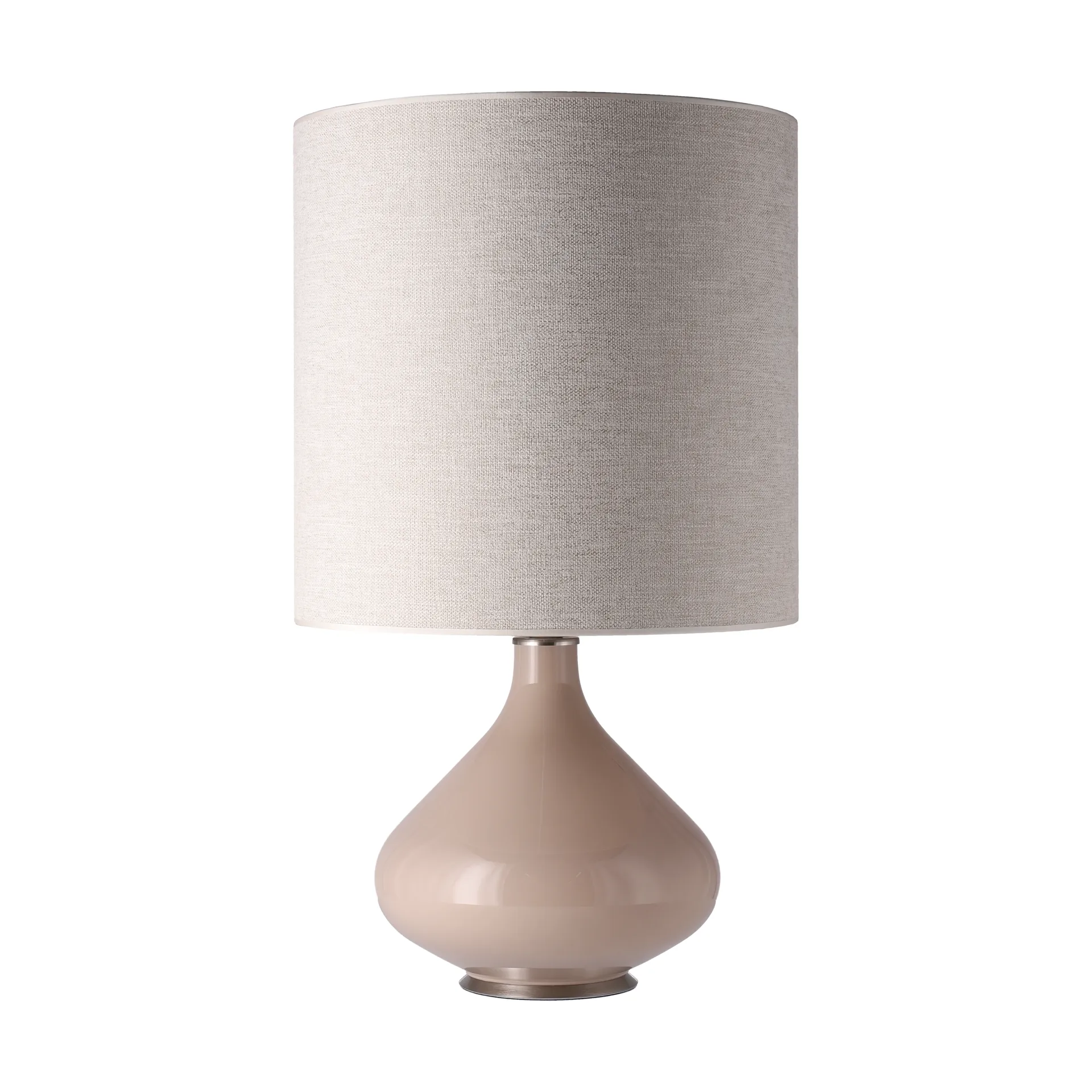 Flavia bordslampa beige lampfot, London Beige M Flavia Lamps