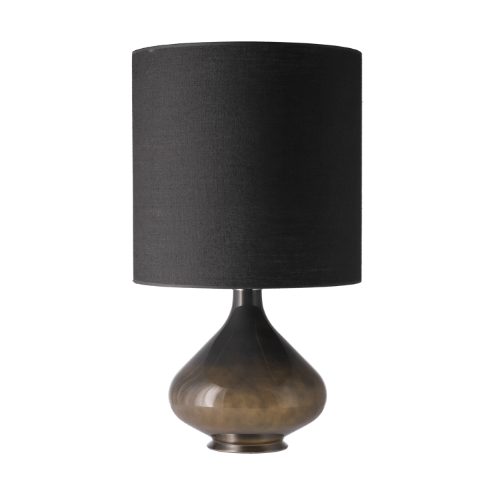 Flavia bordslampa grå lampfot, Lino Negro M Flavia Lamps