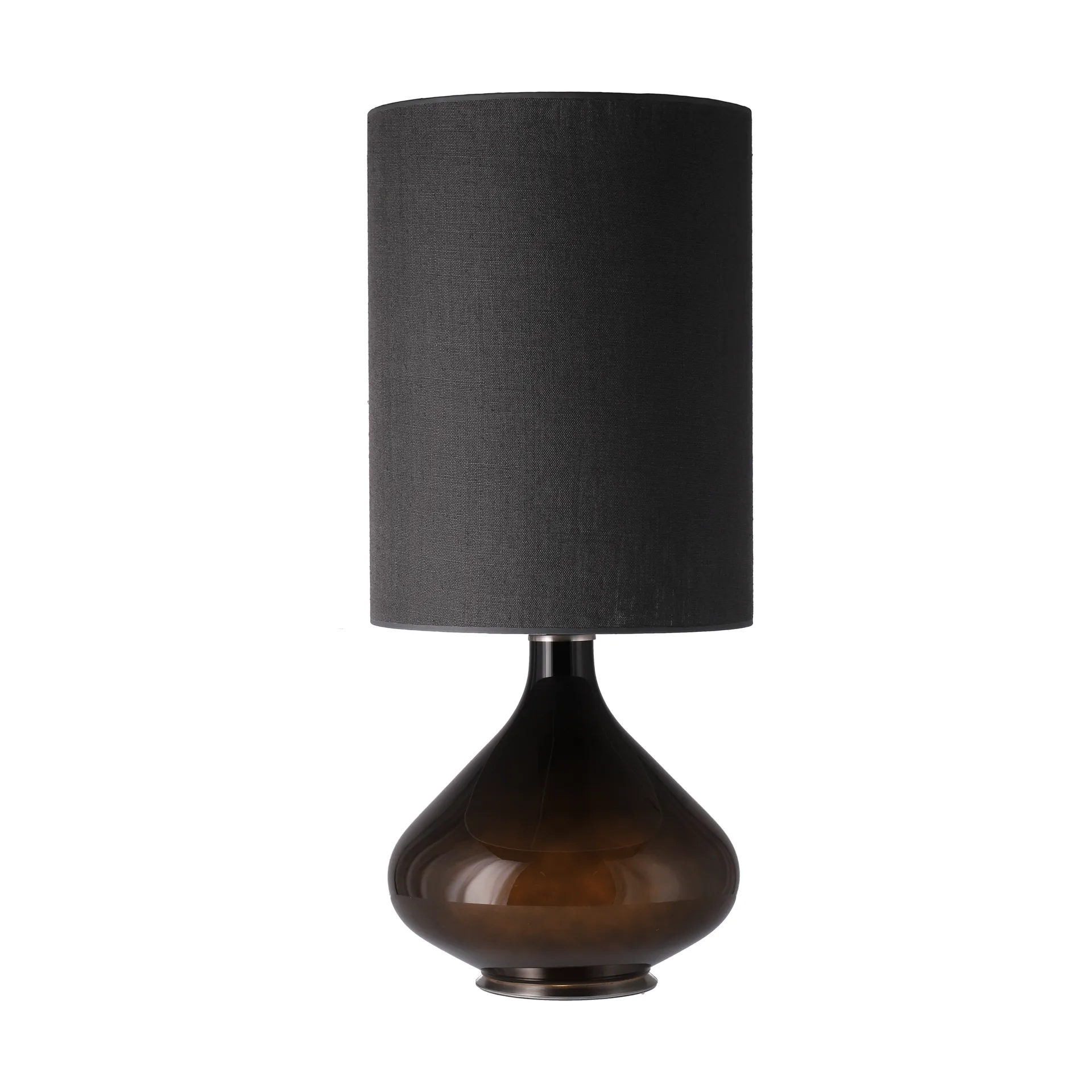 Flavia bordslampa svart lampfot, Lino Negro L Flavia Lamps