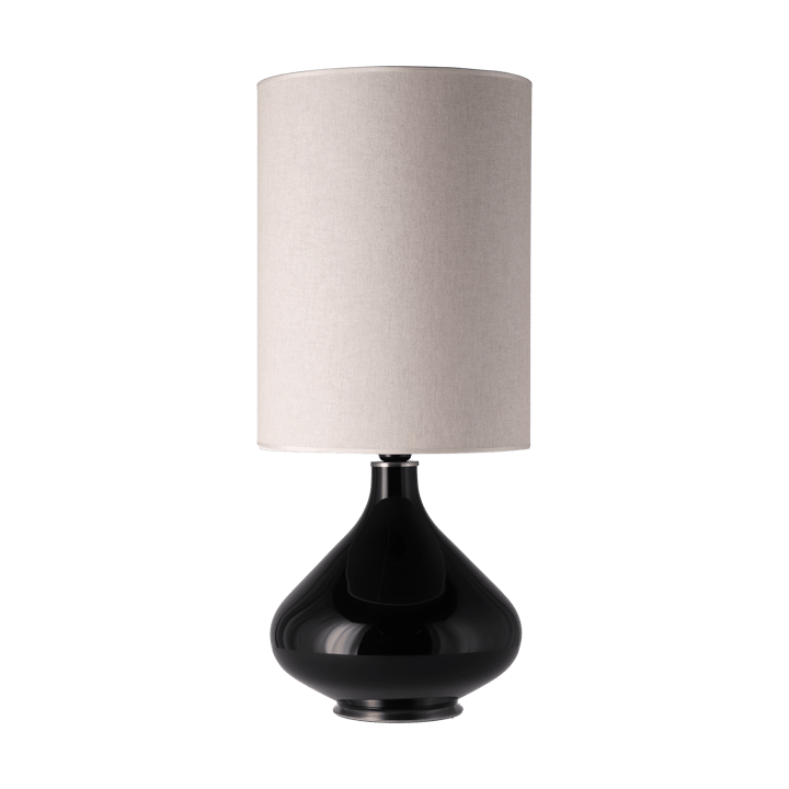 Flavia bordslampa svart lampfot - Milano Tostado L - Flavia Lamps