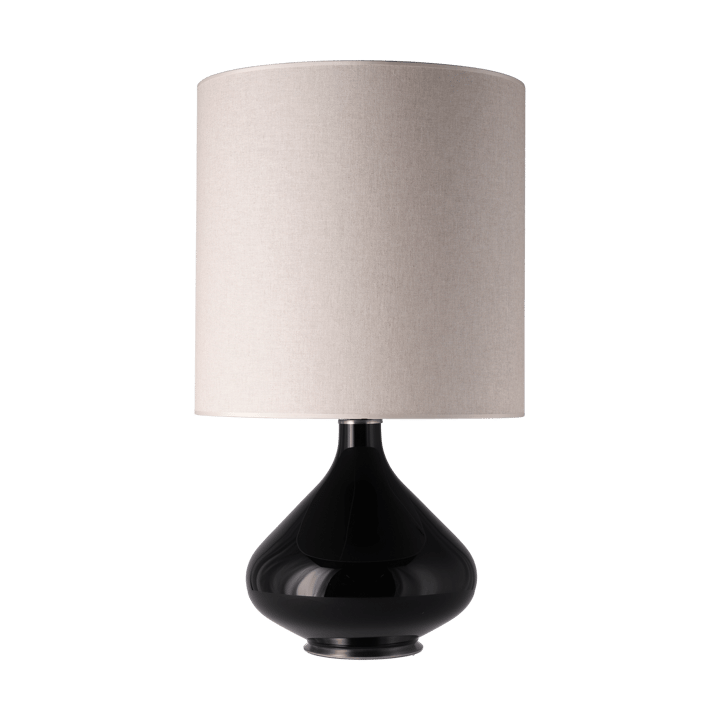 Flavia bordslampa svart lampfot - Milano Tostado M - Flavia Lamps