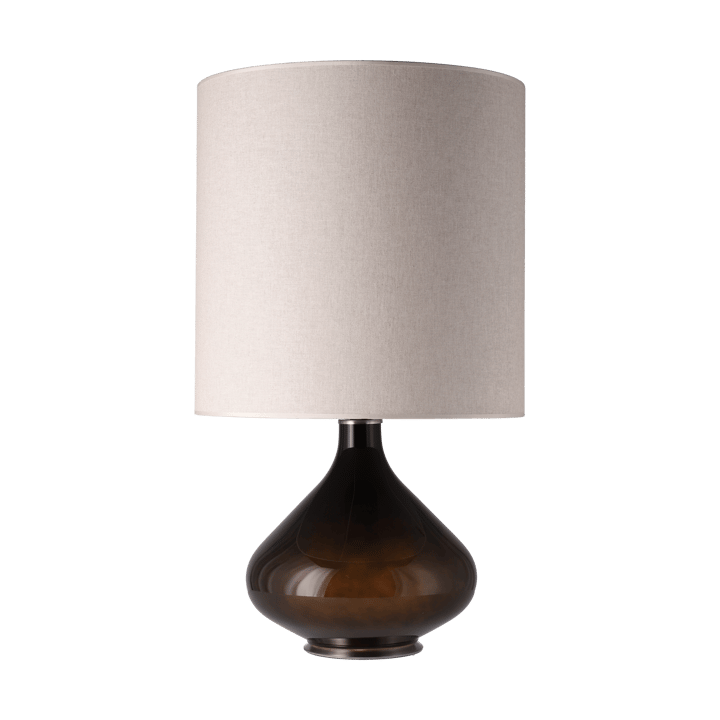 Flavia bordslampa svart lampfot - Milano Tostado M - Flavia Lamps