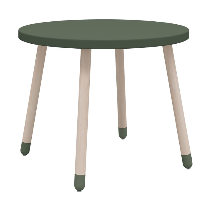 Dots lekbord Ø60 cm - Djup grön - FLEXA
