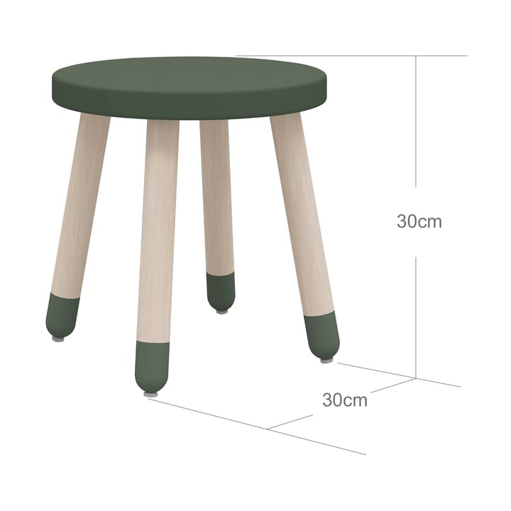 Dots pall 30 cm, Grön FLEXA