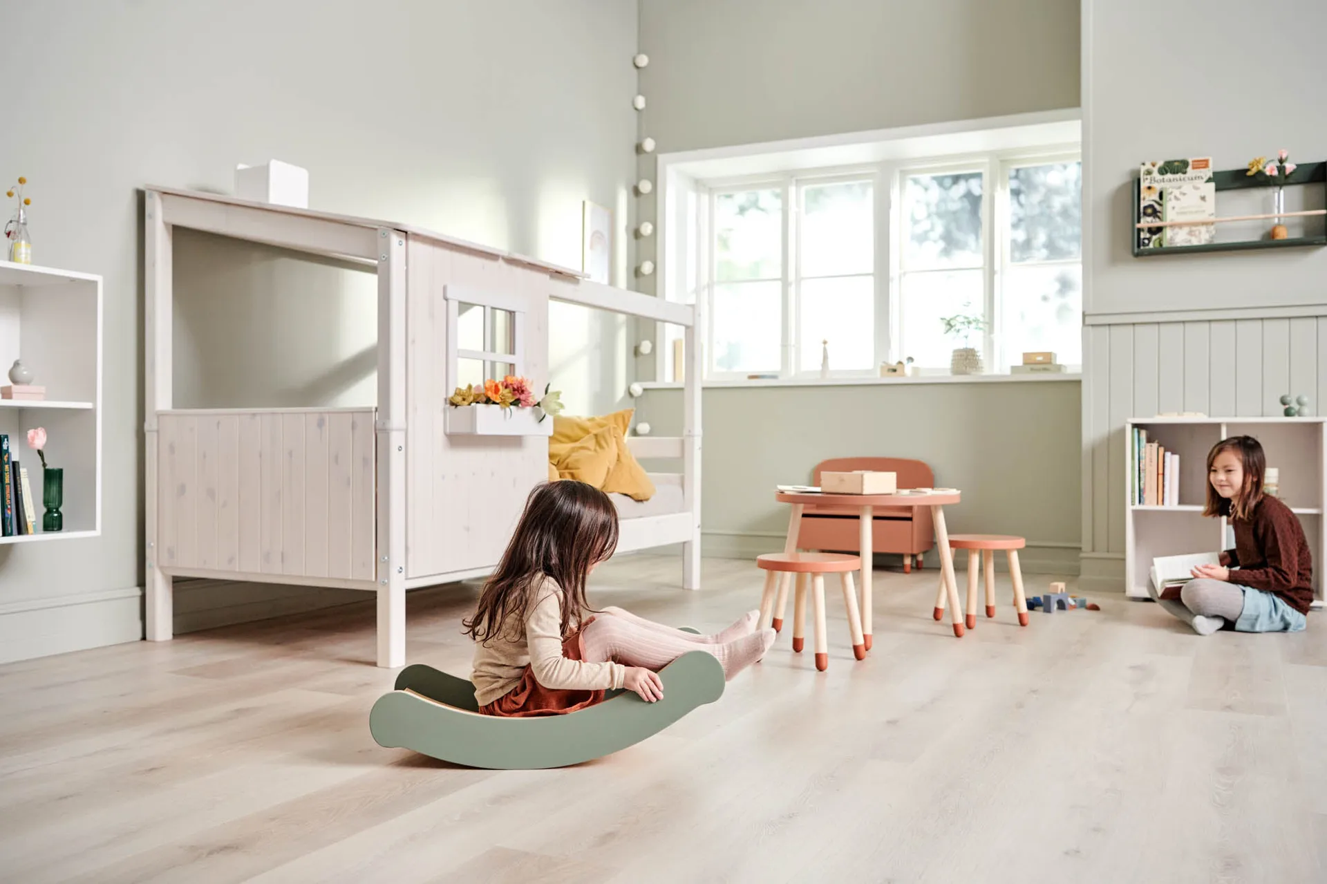 Play balansbräda 32x69 cm, Grön FLEXA