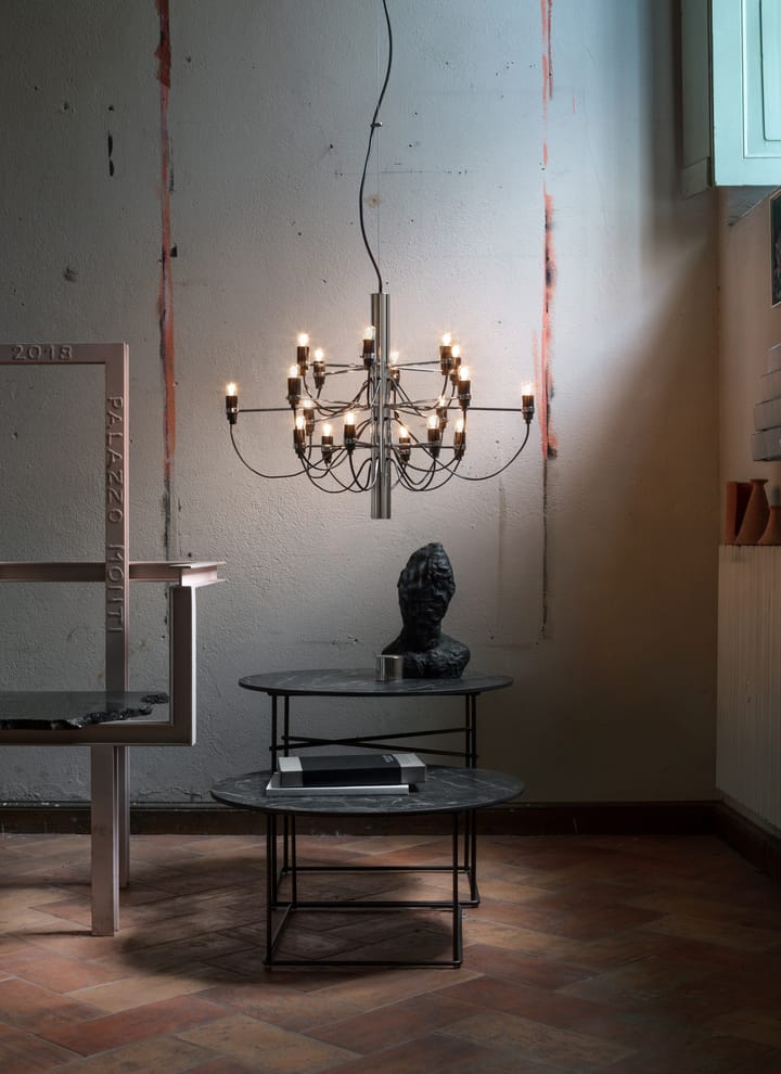 2097 Sarfatti ljuskrona, Krom 18 lampor Flos