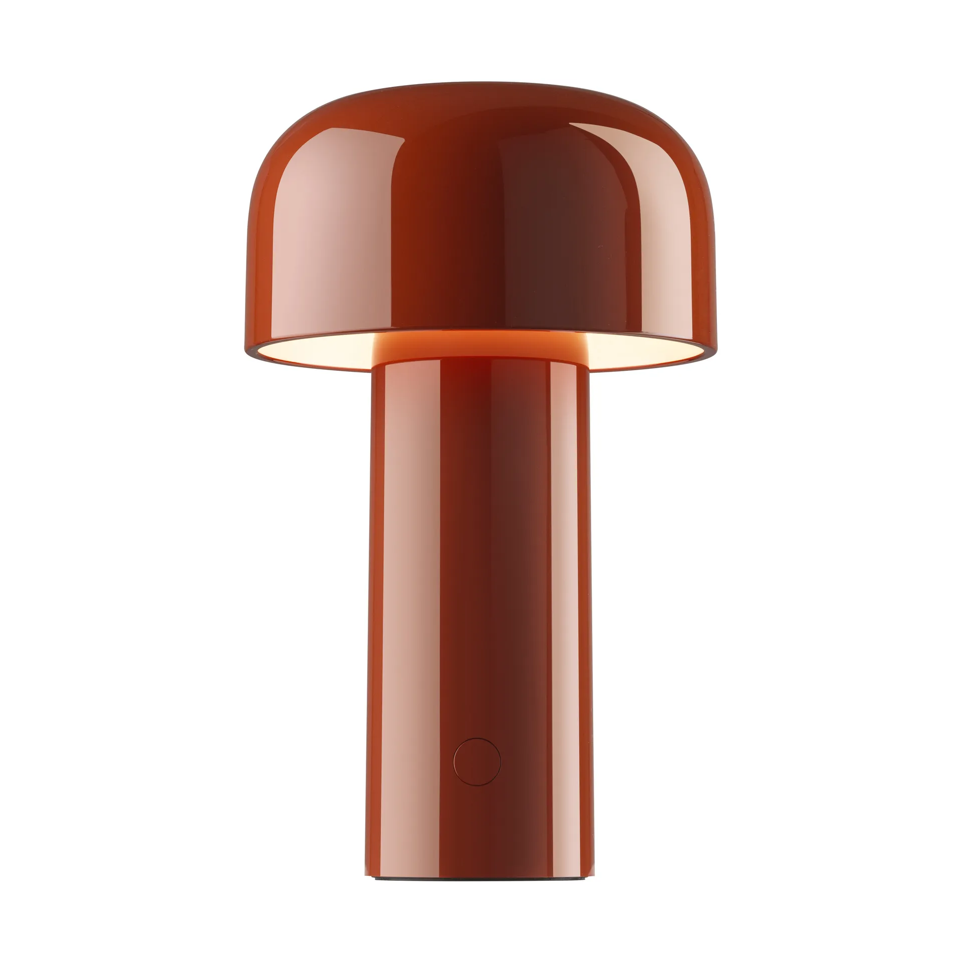 Bellhop bordslampa portabel, Brick red, IP54 (inom/utomhus) Flos