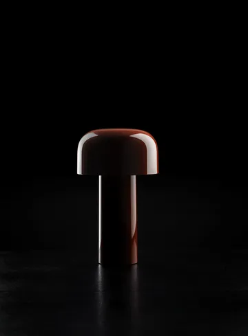 Bellhop bordslampa portabel - Brick red, IP54 (inom/utomhus) - Flos