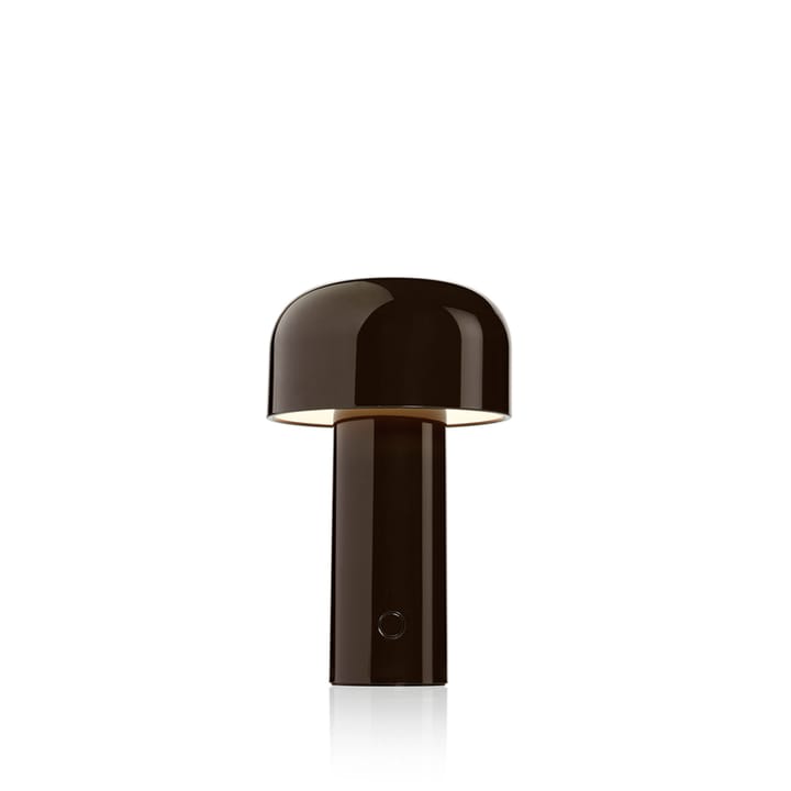 Bellhop bordslampa portabel - brun - Flos