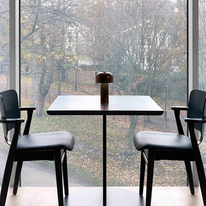 Bellhop bordslampa portabel - brun - Flos