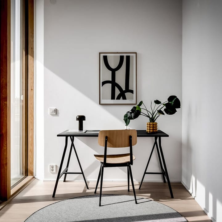 Bellhop bordslampa portabel - brun - Flos