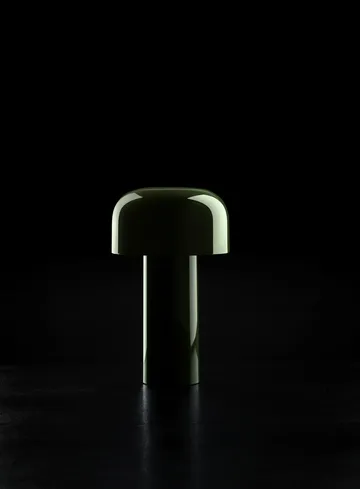 Bellhop bordslampa portabel - Glossy green, IP54 (inom/utomhus) - Flos