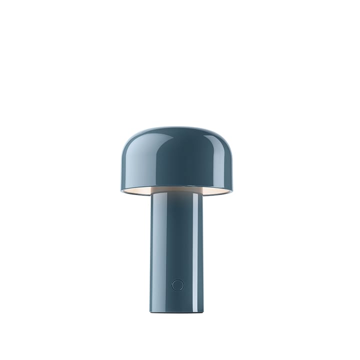 Bellhop bordslampa portabel - gråblå - Flos