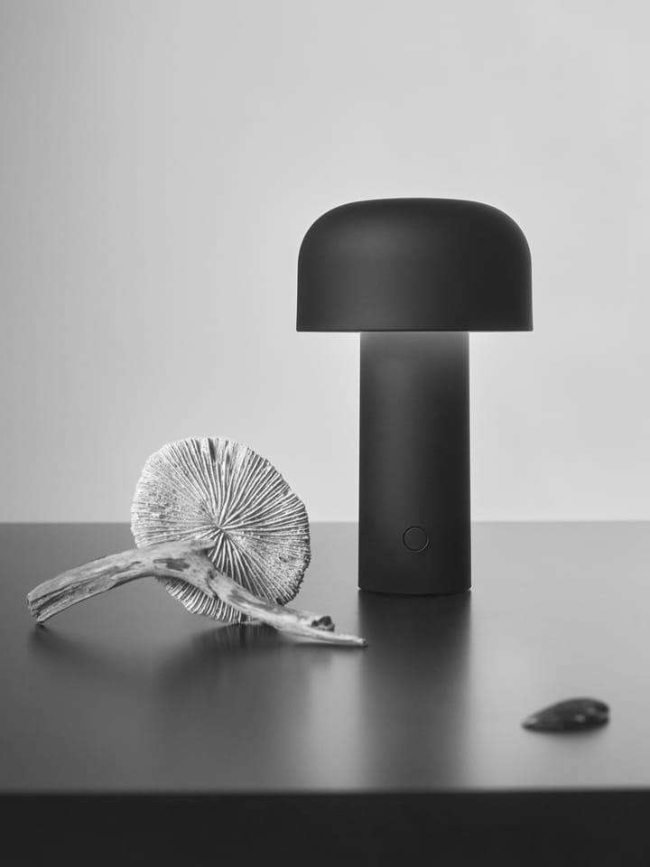 Bellhop bordslampa portabel, Matte black Flos