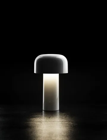 Bellhop bordslampa portabel - White, IP54 (inom/utomhus) - Flos