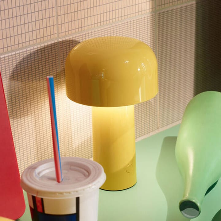 Bellhop bordslampa portabel, Yellow Flos