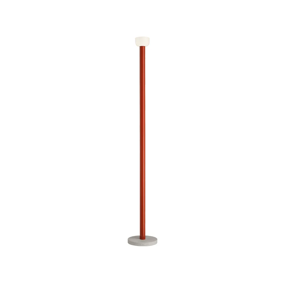Bellhop golvlampa, Brick red Flos