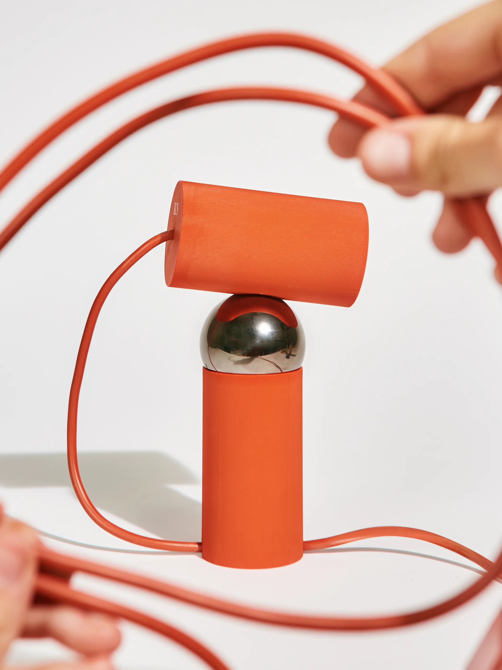 Bilboquet bordslampa, Tomato Flos