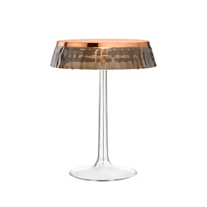 Bon Jour T bordslampa - copper, fumé skärm  - Flos