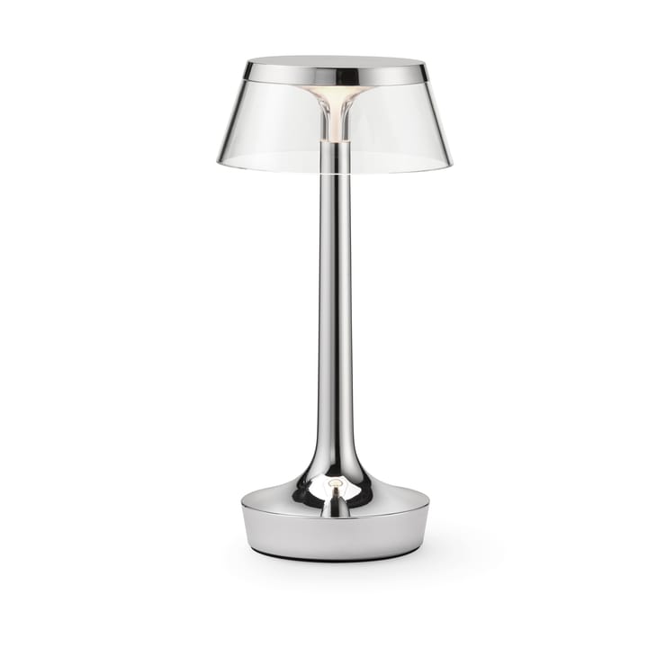 Bon Jour Unplugged bordslampa - Chrome - Flos