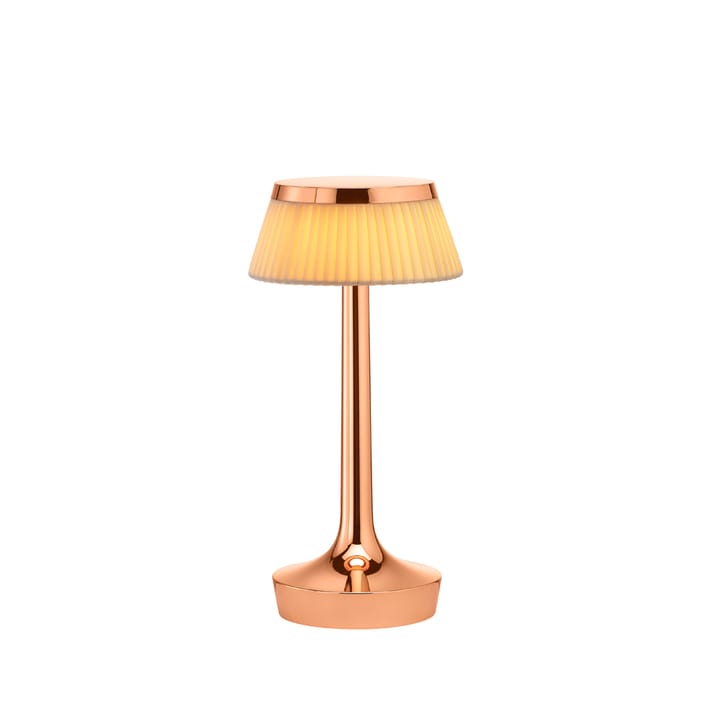 Bon Jour Unplugged bordslampa - Copper-fabric - Flos