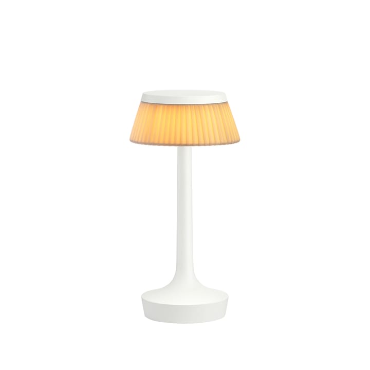 Bon Jour Unplugged bordslampa - White-fabric - Flos