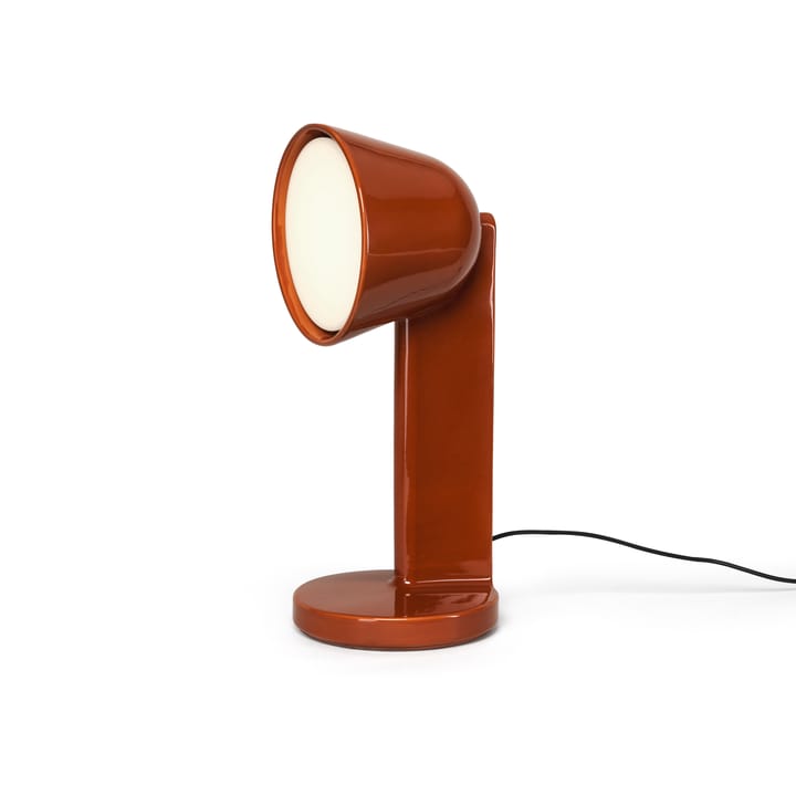 Céramique Side bordslampa - Rust red - Flos