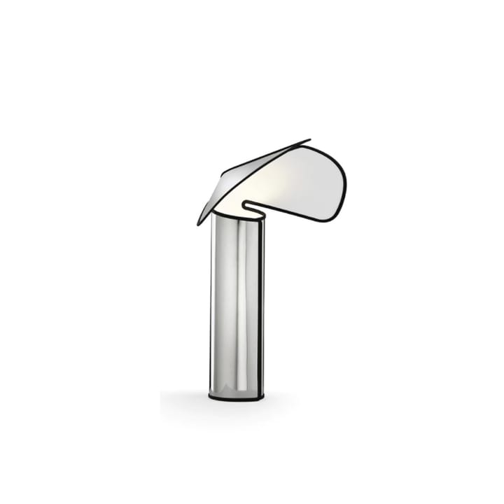 Chiara T bordslampa - aluminium, antracit kant - Flos