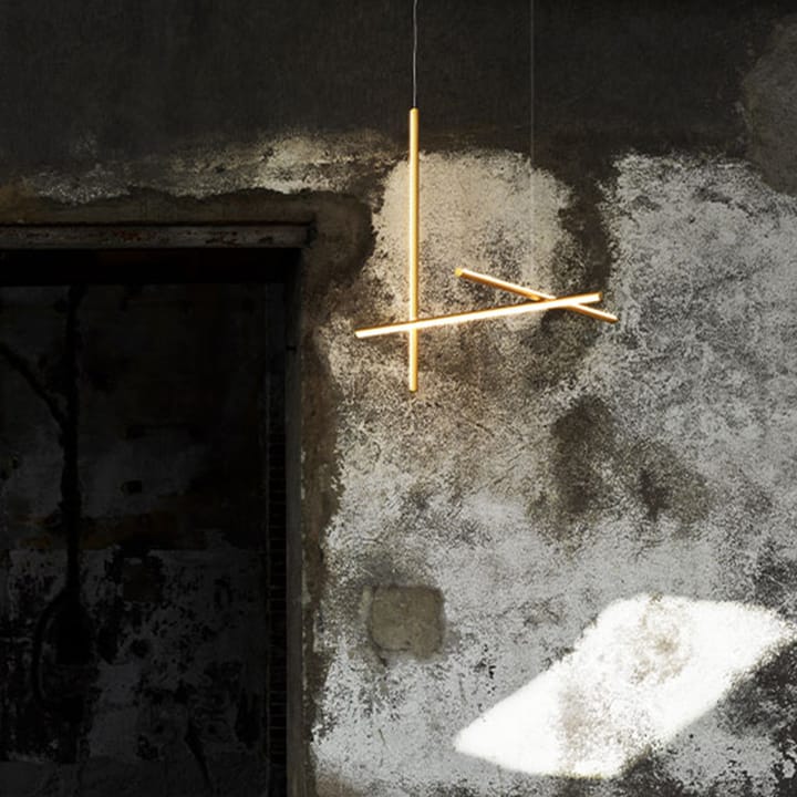 Coordinates S1 pendel, aluminium Flos