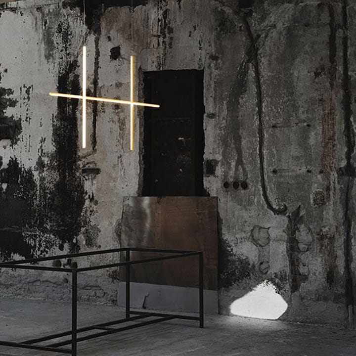 Coordinates S2 pendel, aluminium Flos